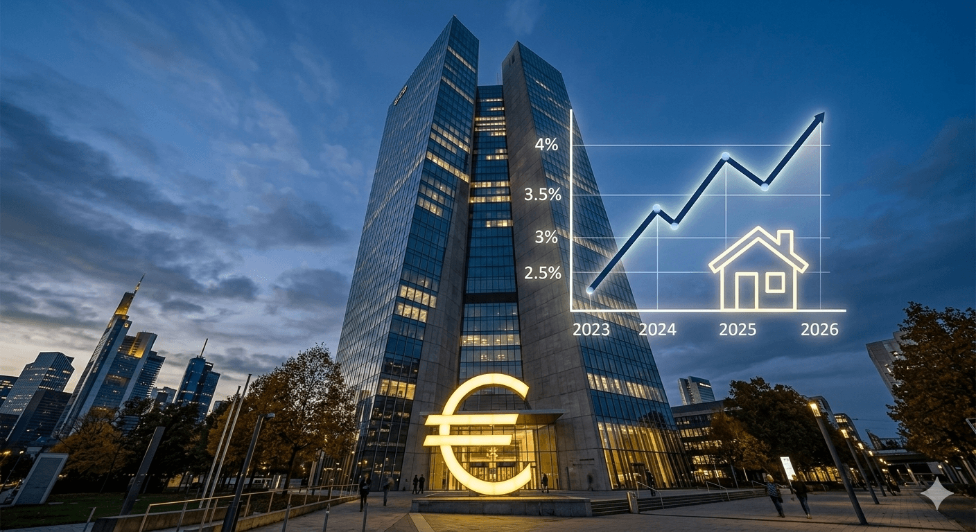Comment la BCE influence les taux de crédit immobilier en France